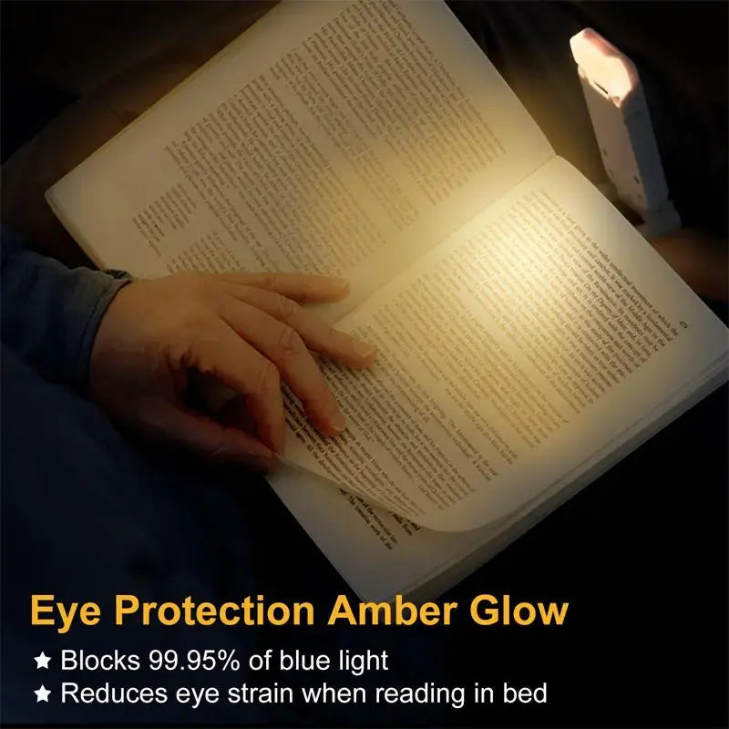 LED USB Rechargeable Book Light Reading Light Eye Protection